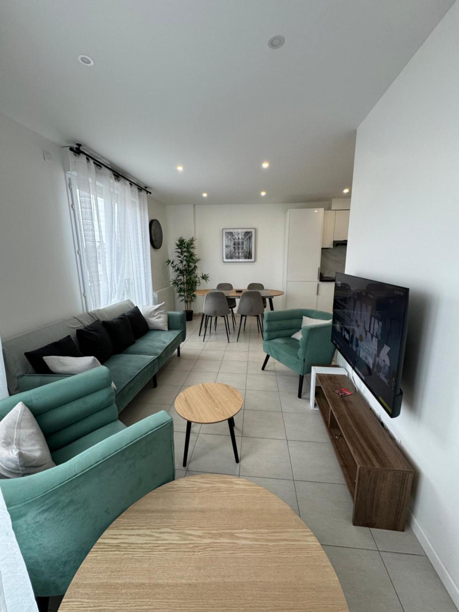 Appartement 2 Chambre Drancy Zewnętrze zdjęcie